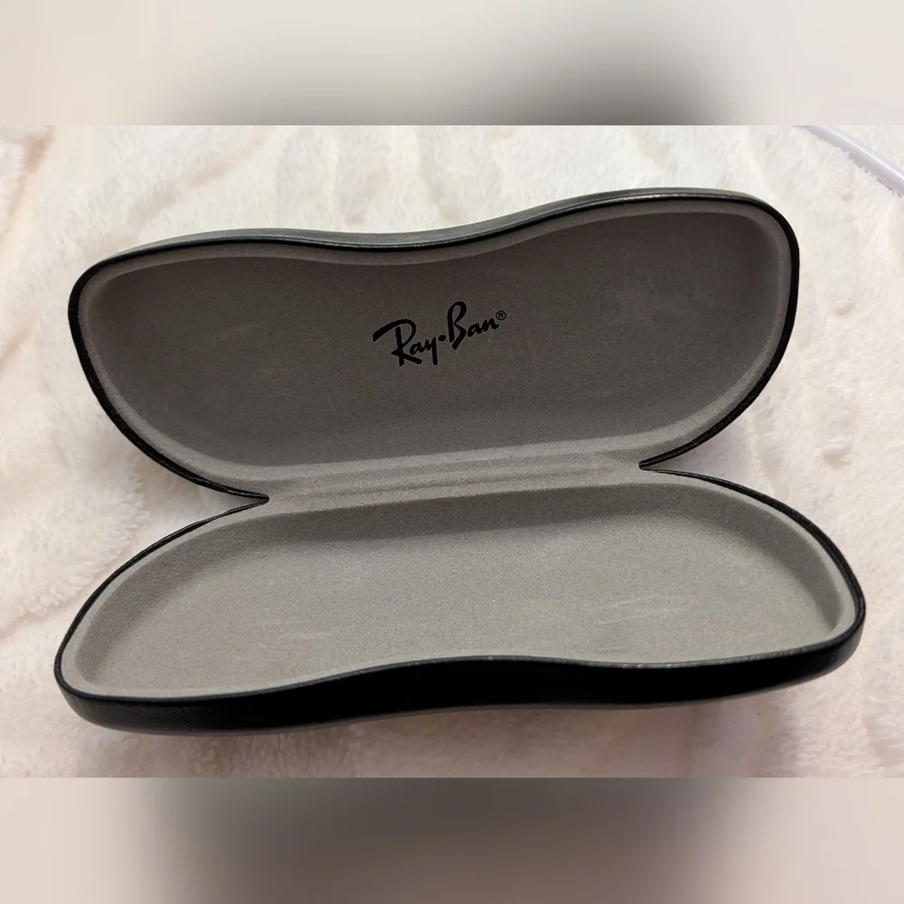 Ray Ban Black Sunglass Case Hard Shell
